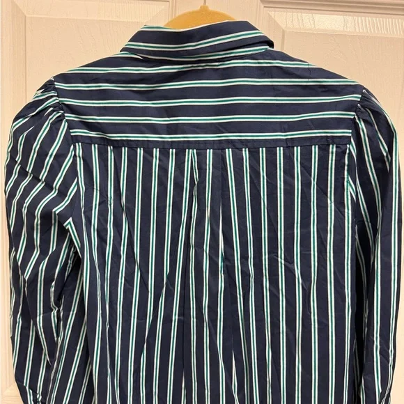 New Tuckernuck Longsleeve Striped Drop Waist Dress - Picture 9 of 12